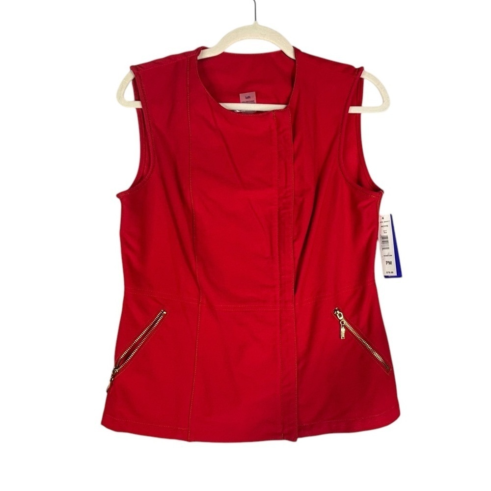 Nygard Red Zipped Vest